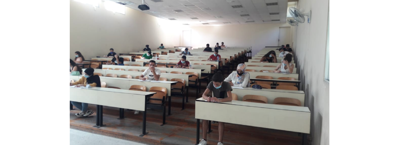 الرئيس أيوب يطّلع على الإجراءات الصحية الوقائية المواكبة لامتحانات كلية التكنولوجيا 1