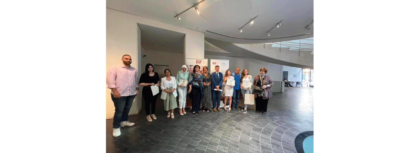 رونزا الهاشم من الجامعة اللبنانية تفوز بالمرتبة الأولى في مسابقة “أطروحتي في 180 ثانية” مع الوكالة الجامعية للفرنكوفونية