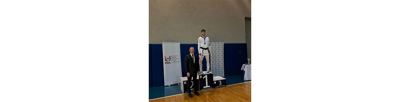 الجامعة اللبنانية تفوز بالمركز الثاني في بطولة الجامعات في التايكواندو