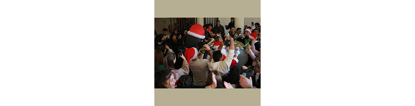 نشاط ترويجي ميلادي في كلية الإعلام 2